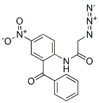 2-Azido-n-(2-benzoyl-4-nitrophenyl)acetamide Structure,58077-08-0Structure