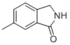 6-Methyl-2,3-dihydro-isoindol-1-one Structure,58083-55-9Structure