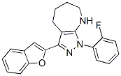 Pyrazolo[3,4-b]azepine,3-(2-benzofuranyl)-1-(2-fluorophenyl)-1,4,5,6,7,8-hexahydro-(9ci) Structure,581056-85-1Structure