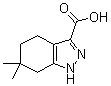 6,6-Dimethyl-4,5,6,7-tetrahydro-1h-indazole-3-carboxylic acid Structure,581083-30-9Structure