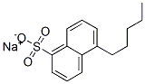 5-Pentyl-1-naphthalenesulfonic acid sodium salt Structure,58109-37-8Structure