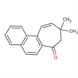 8,9-Dihydro-9,9-dimethyl-7h-cyclohepta[a]naphthalen-7-one Structure,58111-77-6Structure