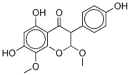 1-(2,4-Dihydroxy-5-methoxyphenyl)-2-(4-hydroxyphenyl)-3,3-dimethoxy-1-propanone Structure,58115-20-1Structure