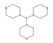 三(4-嗎啉代)膦結(jié)構(gòu)式_5815-61-2結(jié)構(gòu)式