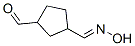 3-[(E)-(hydroxyimino)methyl]cyclopentanecarbaldehyde Structure,58157-29-2Structure