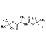 Boc-ala-otbu Structure,58177-77-8Structure