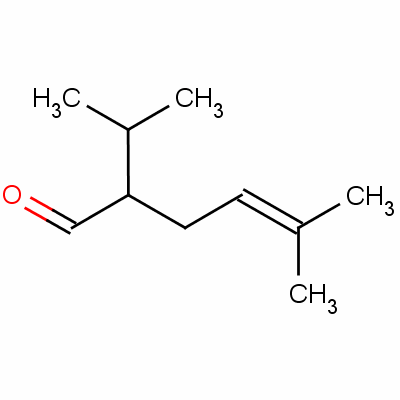 2-Isopropyl-5-methylhex-4-enal Structure,58191-81-4Structure