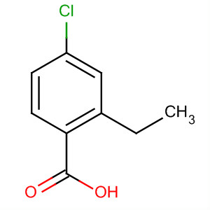 4-Chloro-2-ethylbenzoic acid Structure,58231-16-6Structure