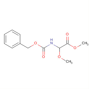 Methyl ((benzyloxycarbonyl)amino)(methoxy)acetate Structure,58237-86-8Structure