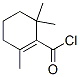 1-Cyclohexene-1-carbonyl chloride, 2,6,6-trimethyl- (9ci) Structure,58254-14-1Structure