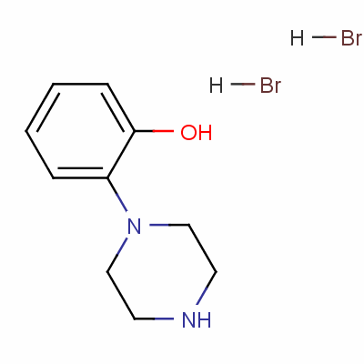 1-(2-Hydroxyphenyl)piperazine dihydrobromide Structure,58260-69-8Structure