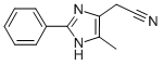 (5-Methyl-2-phenyl-1h-imidazol-4-yl)-acetonitrile Structure,58261-91-9Structure