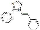 2-Phenyl-1-[(e)-2-phenylethenyl ]-1h-imidazole Structure,58275-54-0Structure