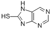 7H-purine-8-thiol Structure,583-40-4Structure