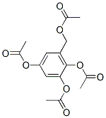 6-[(Acetyloxy)methyl ]-1,2,4-benzenetriol triacetate Structure,5831-39-0Structure