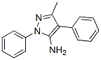 3-Methyl-1,4-diphenyl-1H-pyrazol-5-amine Structure,58314-81-1Structure