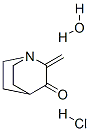 2-Methylene-3-quinuclidinone hydrochloride hydrate Structure,5832-55-3Structure