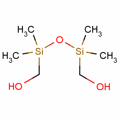 (1,1,3,3-Tetramethyl-1,3-disiloxanediyl)dimethanol Structure,5833-59-0Structure