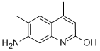 7-Amino-4,6-dimethyl-quinolin-2-ol Structure,58336-28-0Structure