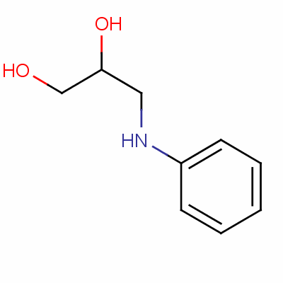 3-Anilinopropane-1,2-diol Structure,5840-15-3Structure