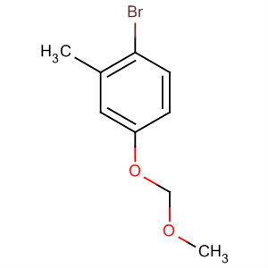 1-Bromo-4-(methoxymethoxy)-2-methylbenzene Structure,58402-70-3Structure