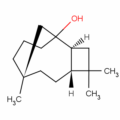 (1Alpha,2alpha,5beta,8beta)-4,4,8-trimethyltricyclo[6.3.1.0(2,5)]dodecan-1-ol Structure,58404-89-0Structure