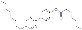 4-(5-Octyl-2-pyrimidinyl)phenyl heptanoate Structure,58415-91-1Structure