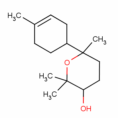 Tetrahydro-2,2,6-trimethyl-6-(4-methyl-3-cyclohexen-1-yl)-2h-pyran-3-ol Structure,58437-68-6Structure