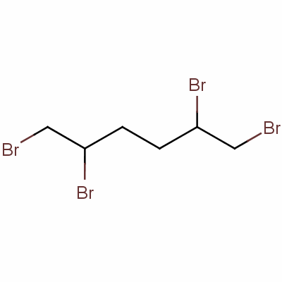 1,2,5,6-Tetrabromohexane Structure,58443-86-0Structure