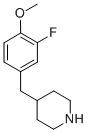 4-(3-Fluoro-4-methoxy-benzyl)piperidine Structure,584555-74-8Structure