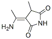 3-(1-Aminoethylidene)-4-methyl-2,5-pyrrolidinedione Structure,58467-29-1Structure