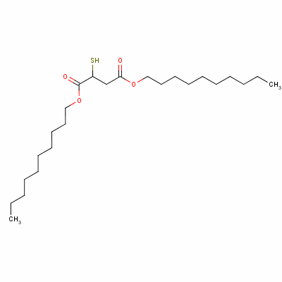 Didecyl mercaptosuccinate Structure,58473-83-9Structure