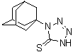 1-(1-Adamantyl)-5-mercaptotetrazol Structure,58473-97-5Structure