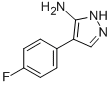 4-(4-Fluorophenyl)-1h-pyrazol-3-amine Structure,5848-04-4Structure