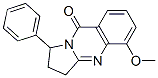 Pyrrolo[2,1-b]quinazolin-9(1h)-one, 2,3-dihydro-5-methoxy-1-phenyl- Structure,58480-65-2Structure