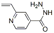 4-Pyridinecarboxylicacid,2-ethenyl-,hydrazide(9ci) Structure,58481-08-6Structure