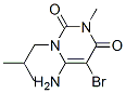 6-Amino-5-bromo-1-isobutyl-3-methyl-1h-pyrimidine-2,4-dione Structure,58481-38-2Structure