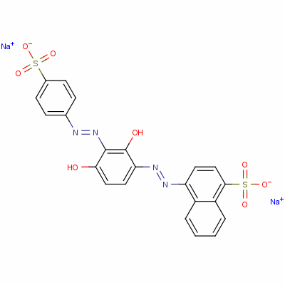 酸性棕15結構式_5850-15-7結構式