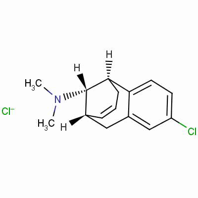 (5Alpha,9alpha,11s*)-[2-氯-5,6,9,10-四氫-5,9-甲烷苯并環(huán)辛烯-11-基]二甲基氯化銨結(jié)構(gòu)式_58501-37-4結(jié)構(gòu)式