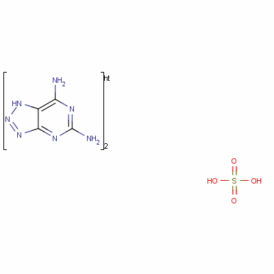 8-Aza-2,6-diaminopurine sulfate Structure,58502-11-7Structure