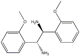 Meso-1,2-bis(2-methoxyphenyl)ethylenediamine Structure,58520-46-0Structure