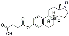 4-氧代-4-{[17-氧代雌甾-1,3,5(10)-三烯-3-基]氧基}丁酸結(jié)構(gòu)式_58534-72-8結(jié)構(gòu)式