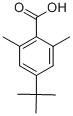 4-Tert-butyl-2,6-dimethylbenzoic acid Structure,58537-98-7Structure