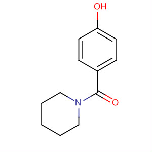 (4-Hydroxyphenyl)(piperidin-1-yl)methanone Structure,58547-68-5Structure