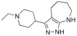 Pyrazolo[3,4-b]azepine,3-(1-ethyl-4-piperidinyl)-1,4,5,6,7,8-hexahydro-(9ci) Structure,585520-35-0Structure