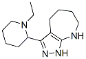 Pyrazolo[3,4-b]azepine,3-(1-ethyl-2-piperidinyl)-1,4,5,6,7,8-hexahydro-(9ci) Structure,585520-40-7Structure