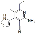 3-Pyridinecarbonitrile,2-amino-6-ethyl-5-methyl-4-(1h-pyrrol-2-yl)-(9ci) Structure,585551-21-9Structure