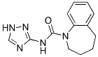 1H-1-benzazepine-1-carboxamide,2,3,4,5-tetrahydro-n-1h-1,2,4-triazol-3-yl- Structure,585577-25-9Structure