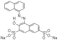 Bordeaux red Structure,5858-33-3Structure