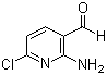 2-Amino-6-chloronicotinaldehyde Structure,58584-61-5Structure